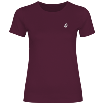 Damen T-Shirt - Flamme Freiwillige Feuerwehr Rot [Personalisierbar]