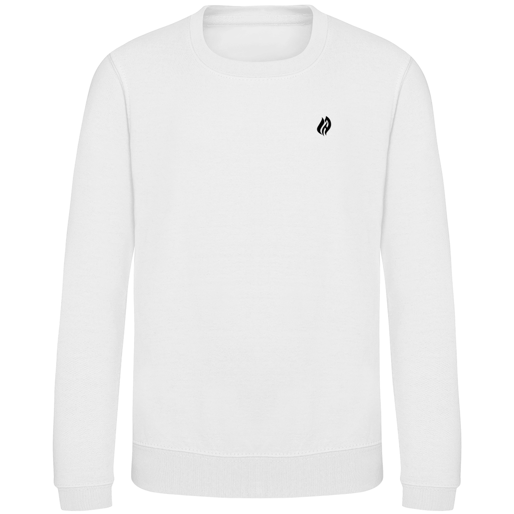 Kinder Sweatshirt - Flamme Freiwillige Feuerwehr Rot [Personalisierbar]