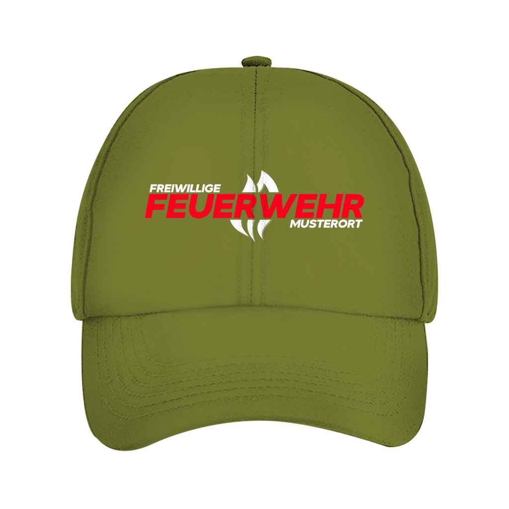 Dad Cap - Flamme Freiwillige Feuerwehr Rot [Personalisierbar]
