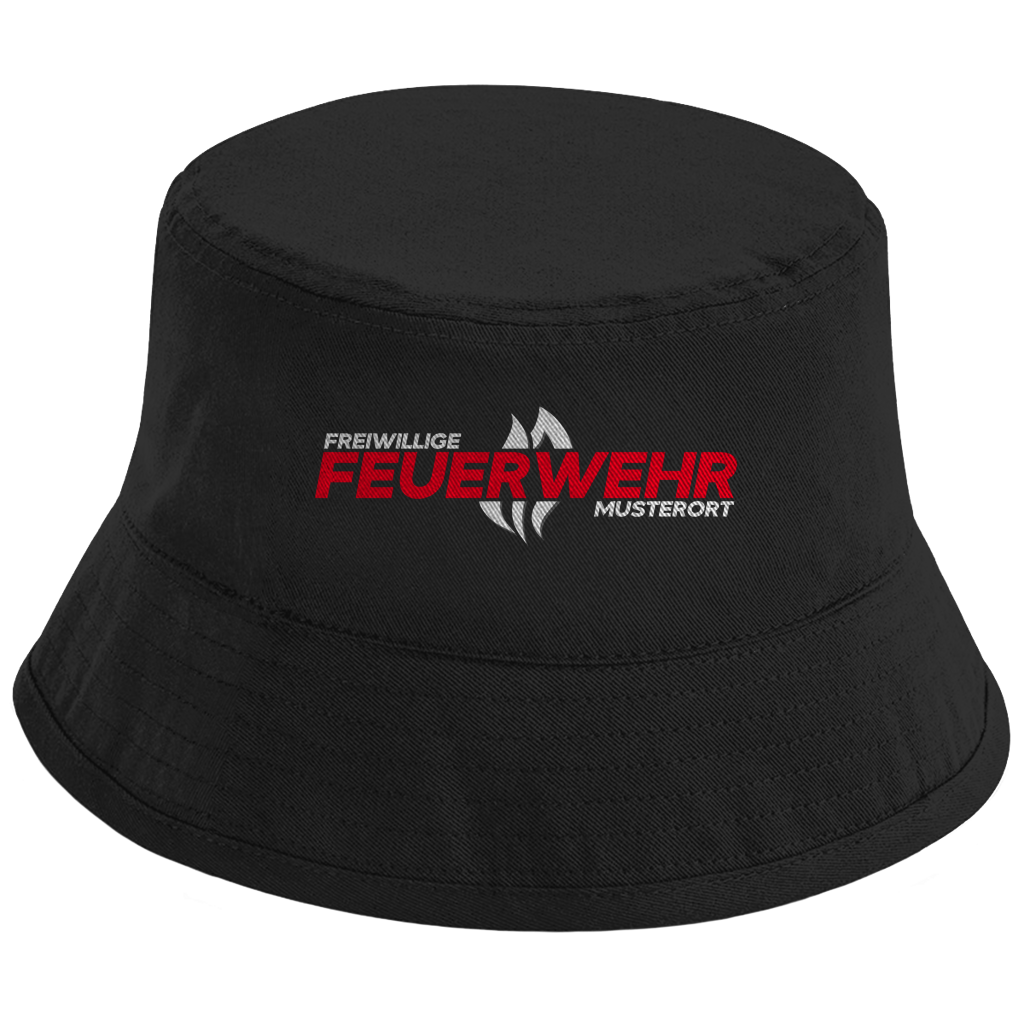 Bucket Hat - Flamme Freiwillige Feuerwehr Rot [Personalisierbar]