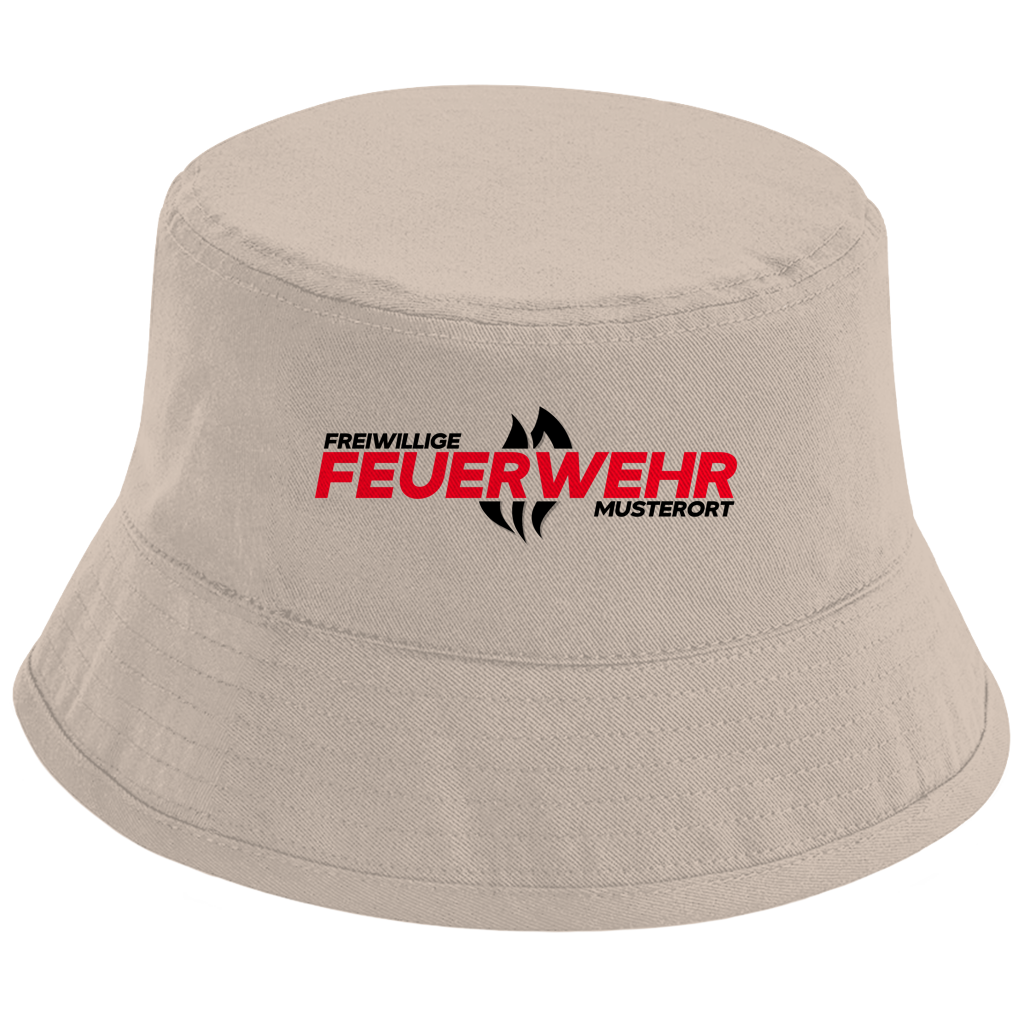 Bucket Hat - Flamme Freiwillige Feuerwehr Rot [Personalisierbar]
