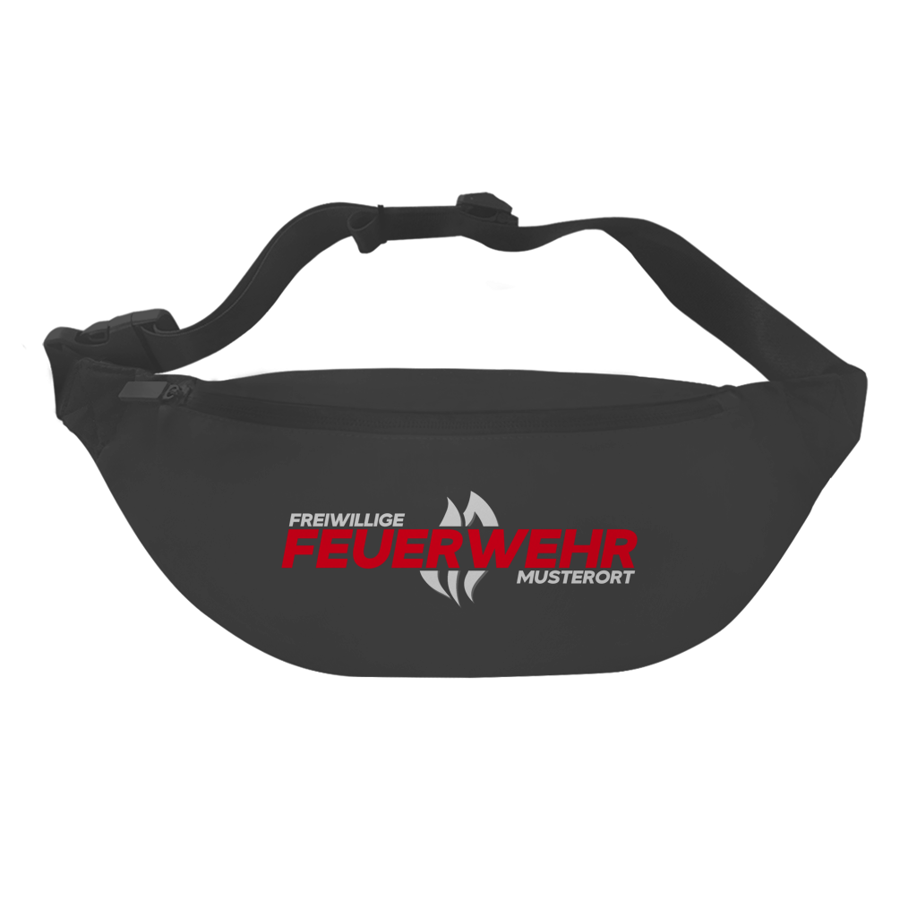 Gürteltasche - Flamme Freiwillige Feuerwehr Rot [Personalisierbar]