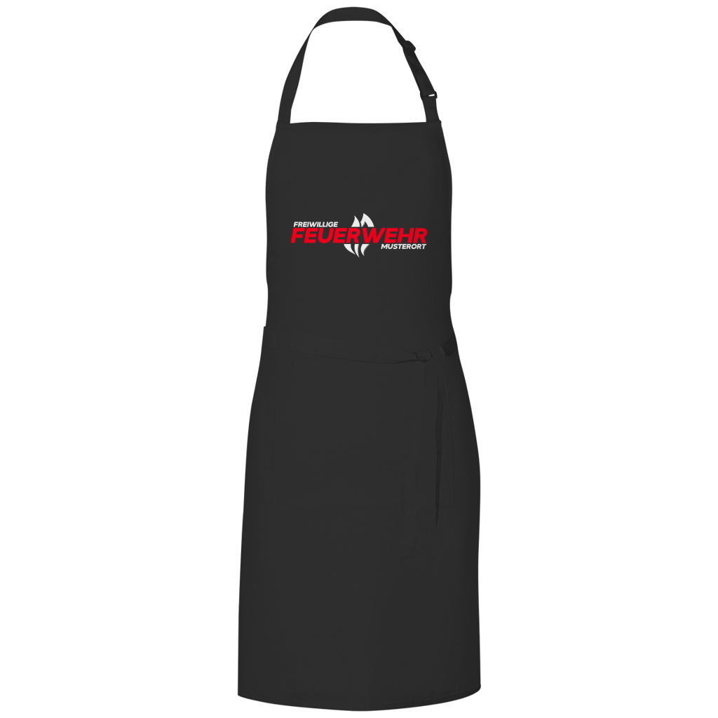 Grillschürze - Flamme Freiwillige Feuerwehr Rot [Personalisierbar]