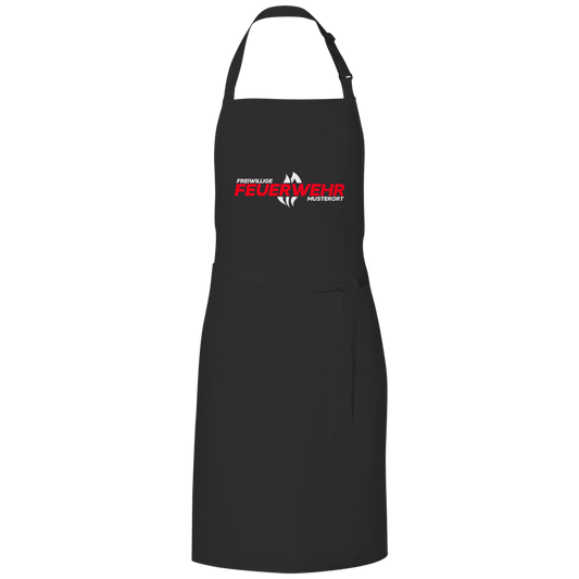 Grillschürze - Flamme Freiwillige Feuerwehr Rot [Personalisierbar]