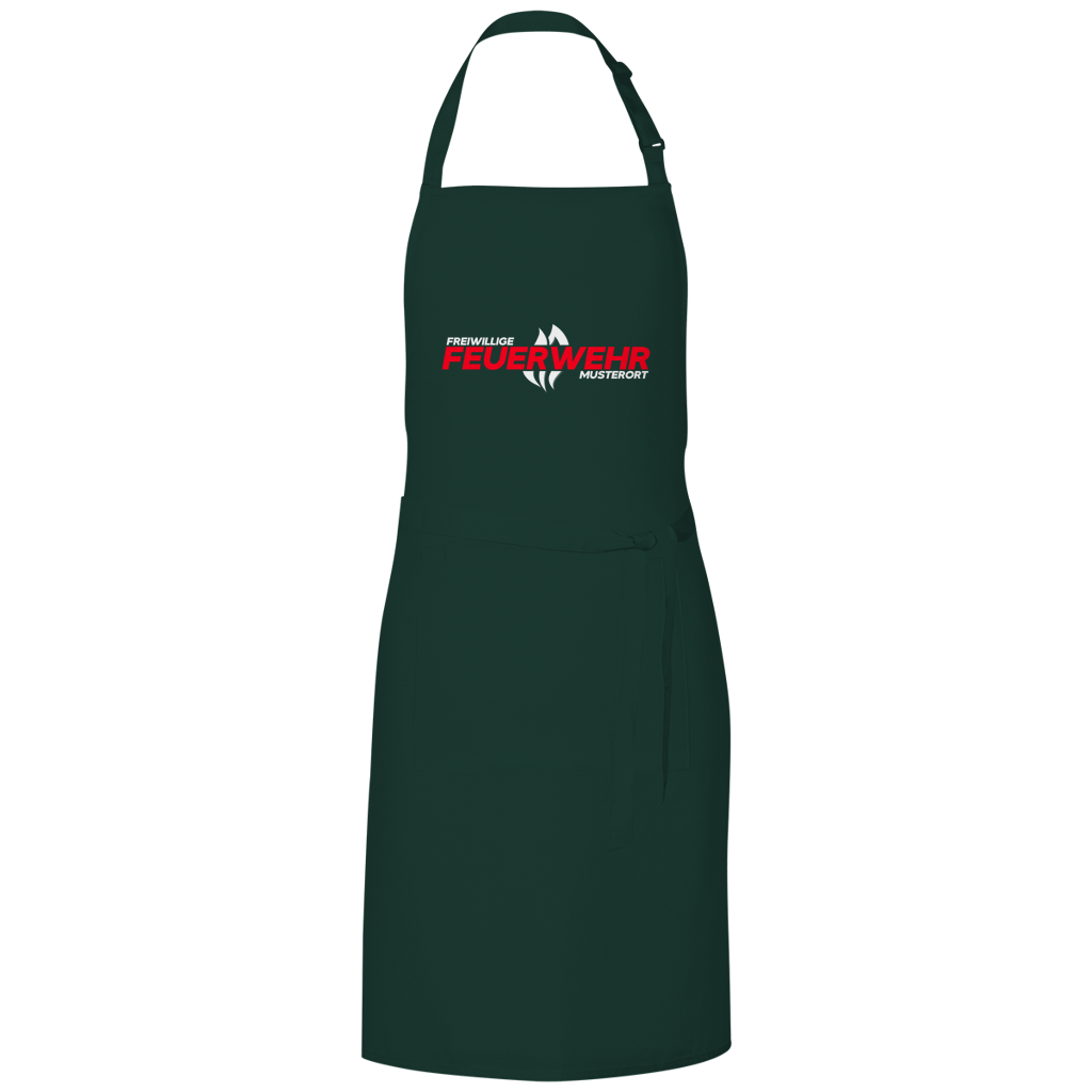 Grillschürze - Flamme Freiwillige Feuerwehr Rot [Personalisierbar]