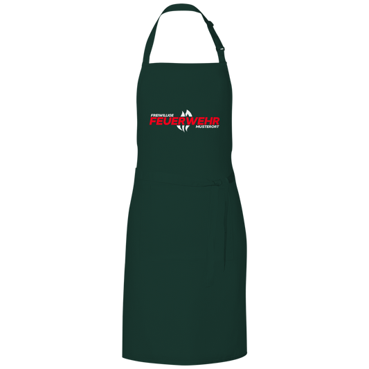 Grillschürze - Flamme Freiwillige Feuerwehr Rot [Personalisierbar]