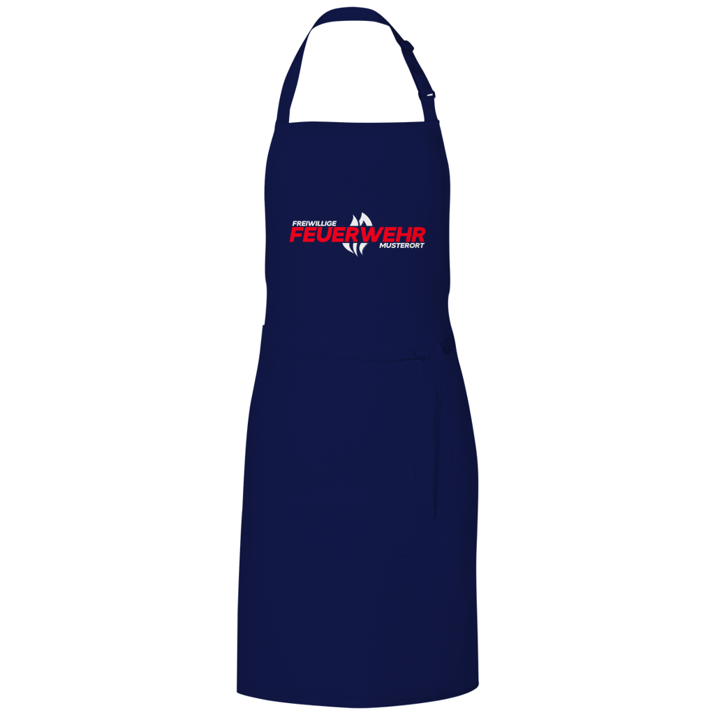 Grillschürze - Flamme Freiwillige Feuerwehr Rot [Personalisierbar]