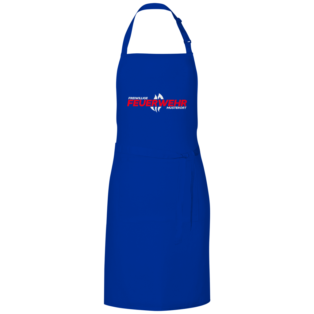 Grillschürze - Flamme Freiwillige Feuerwehr Rot [Personalisierbar]