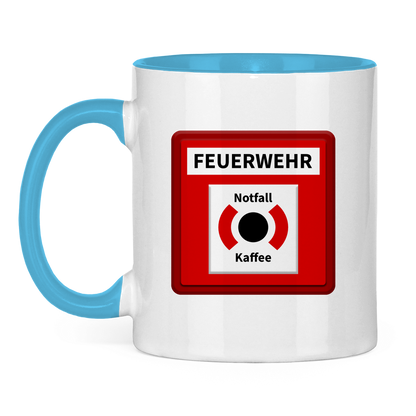Tasse zweifarbig - Brandmelder