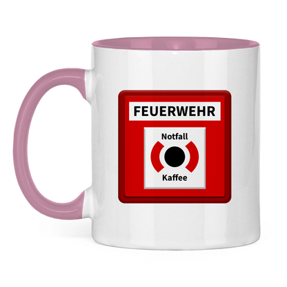 Tasse zweifarbig - Brandmelder