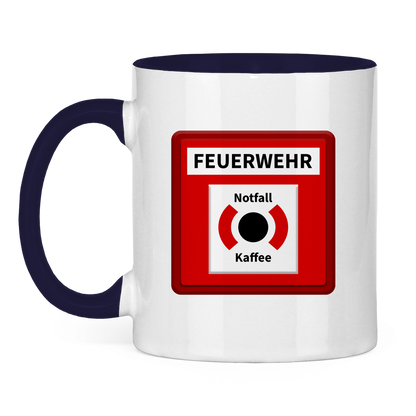 Tasse zweifarbig - Brandmelder