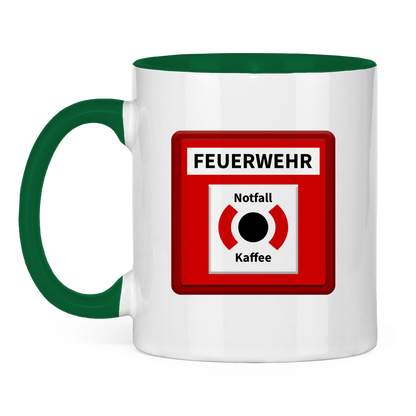 Tasse zweifarbig - Brandmelder