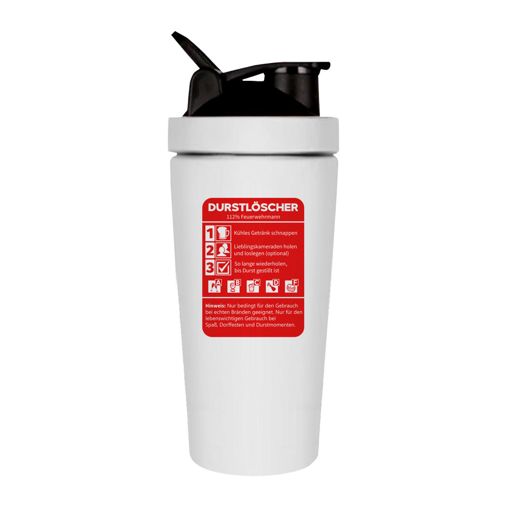 Fitness Shaker - Durstlöscher Feuerwehrmann