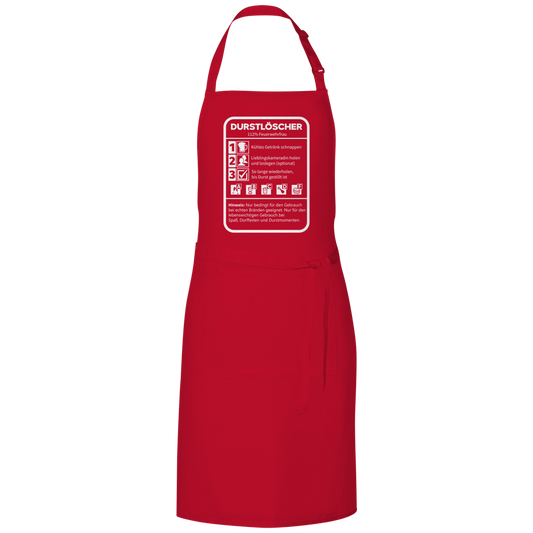 Grillschürze - Durstlöscher Feuerwehrfrau