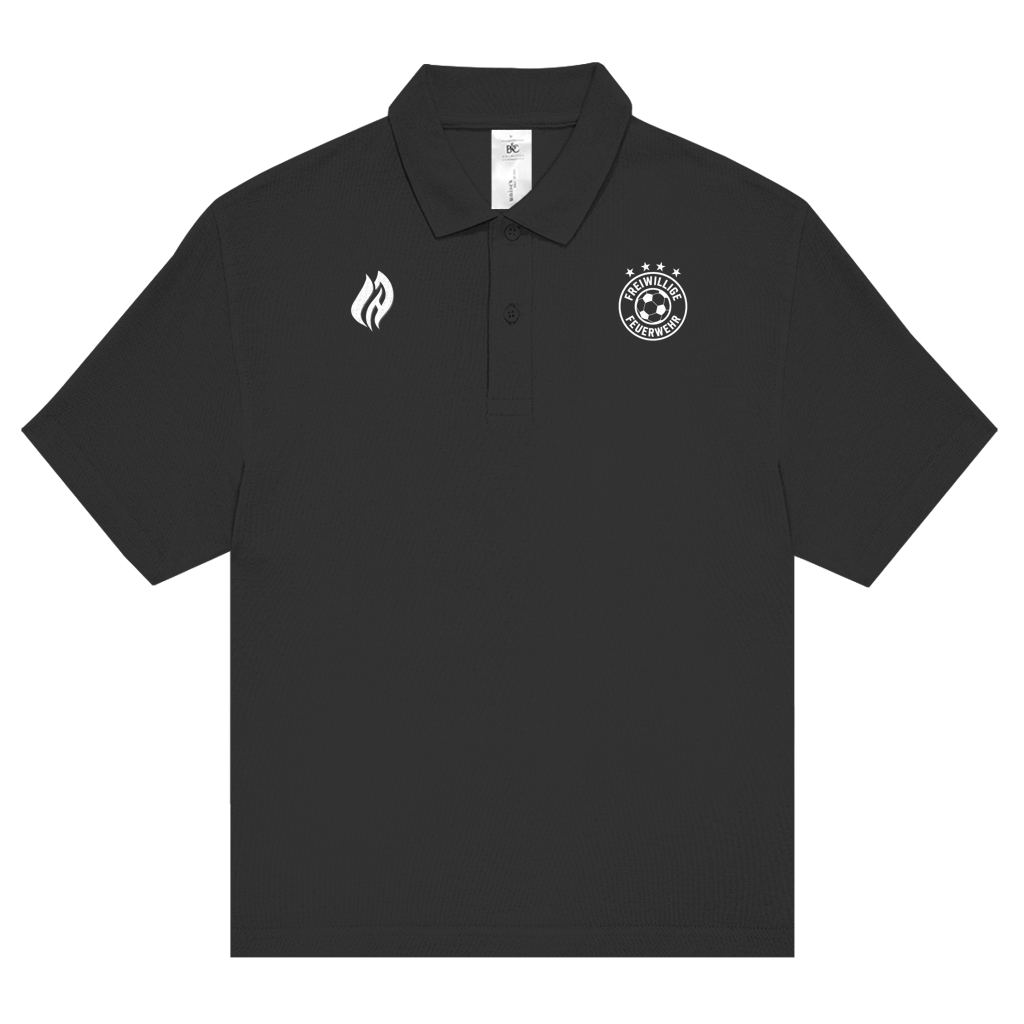 WM26 Retro Fan-Polo - Feuerwehr Edition [Personalisierbar]