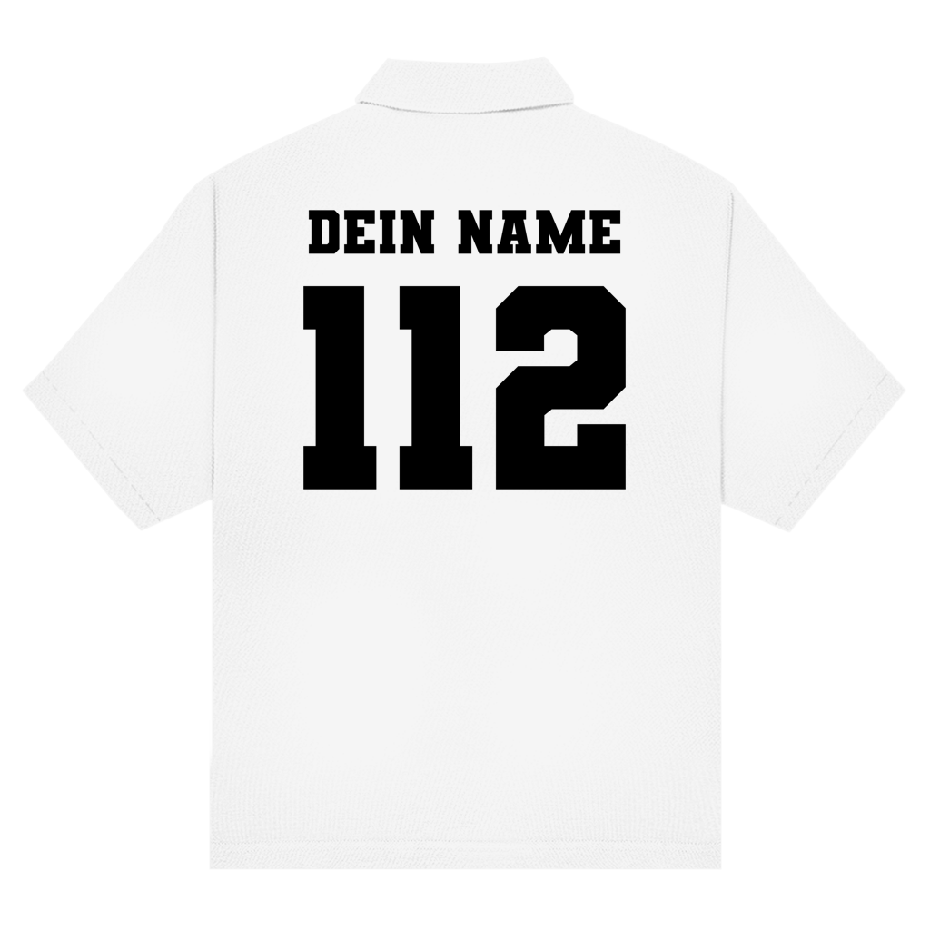 WM26 Retro Fan-Polo - Feuerwehr Edition [Personalisierbar]