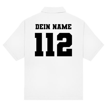 WM26 Retro Fan-Polo - Feuerwehr Edition [Personalisierbar]