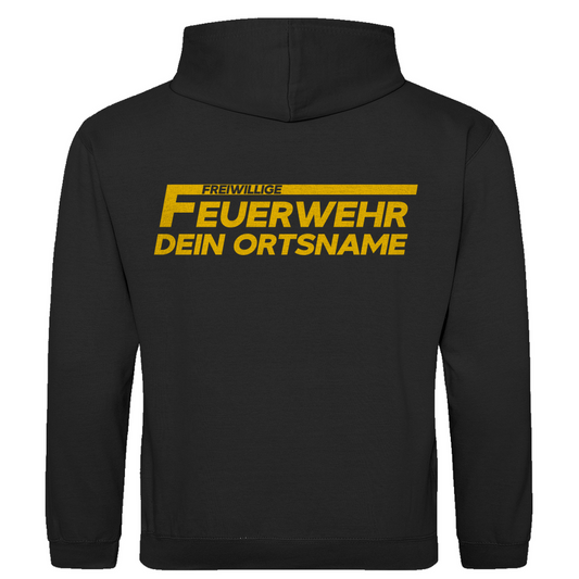 Herren Hoodie - Freiwillige Feuerwehr Gelb [Personalisierbar]