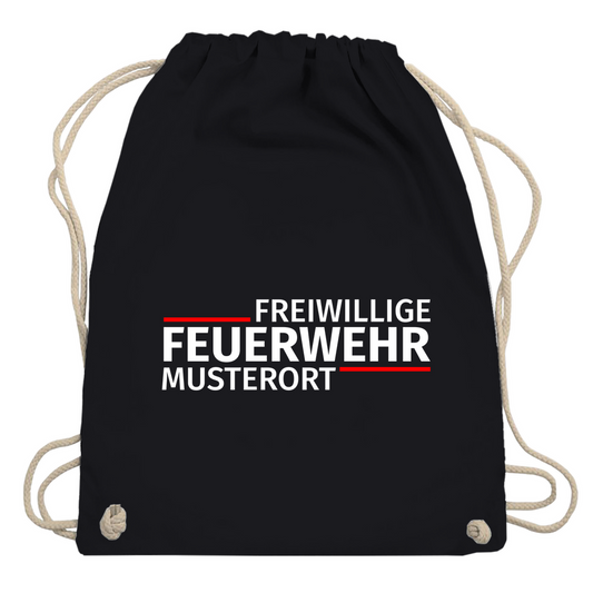 Turnbeutel - Modern Freiwillige Feuerwehr [Personalisierbar]