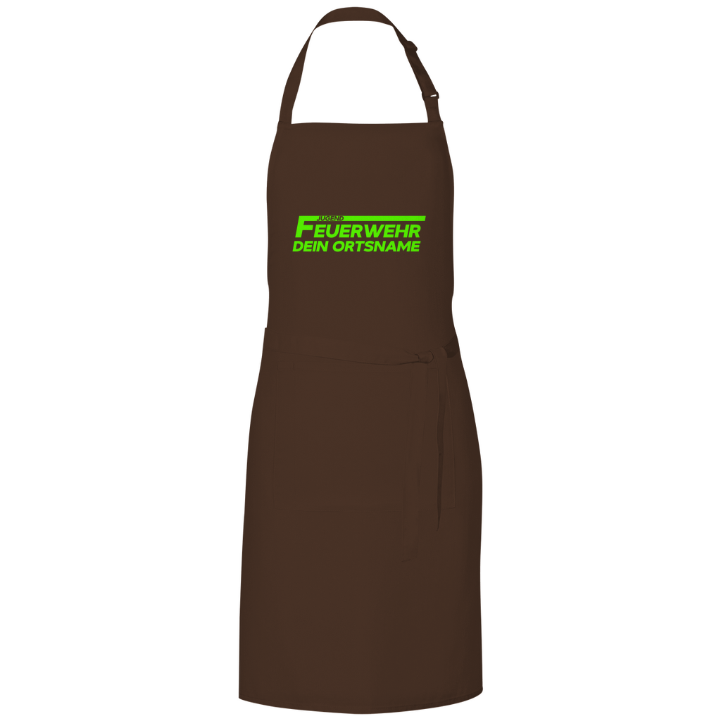 Grillschürze - Jugendfeuerwehr Grün [Personalisierbar]