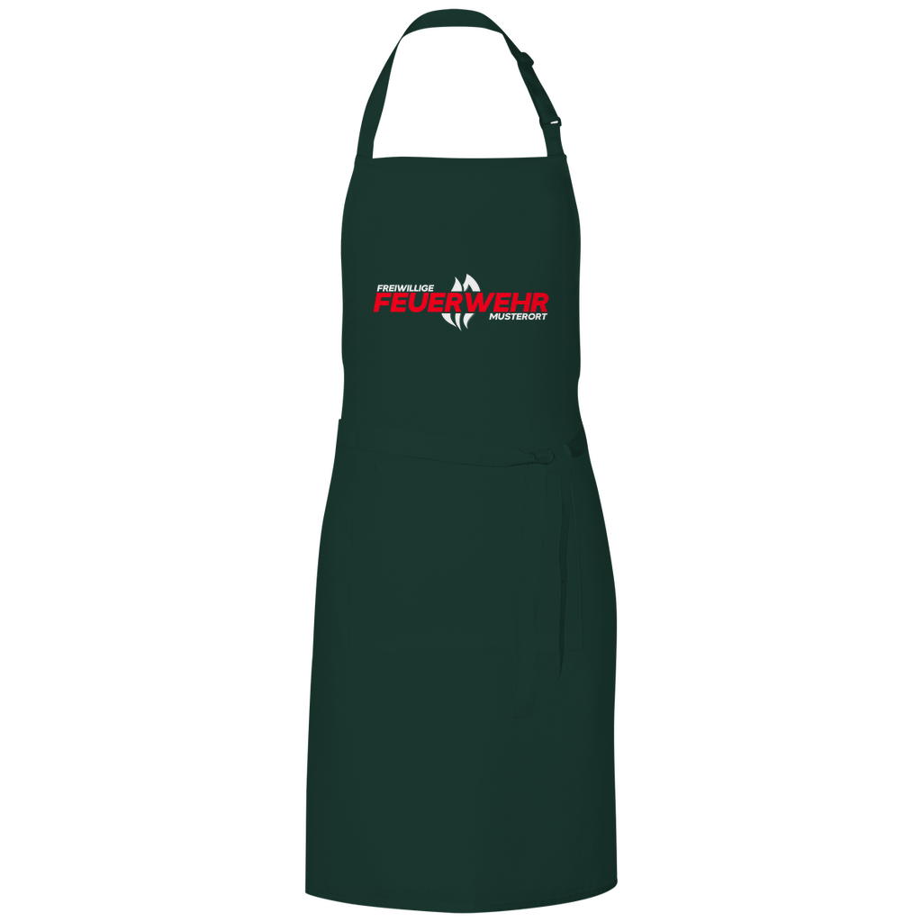 Grillschürze - Flamme Freiwillige Feuerwehr Rot [Personalisierbar]