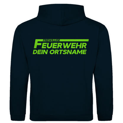 Herren Hoodie - Freiwillige Feuerwehr Grün [Personalisierbar]