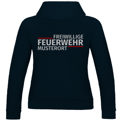 Damen Hoodie - Modern Freiwillige Feuerwehr [Personalisierbar]