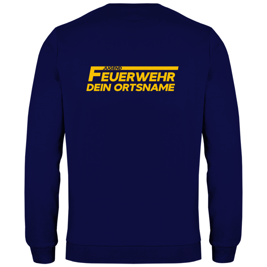Herren Sweatshirt - Jugendfeuerwehr Gelb [Personalisierbar]