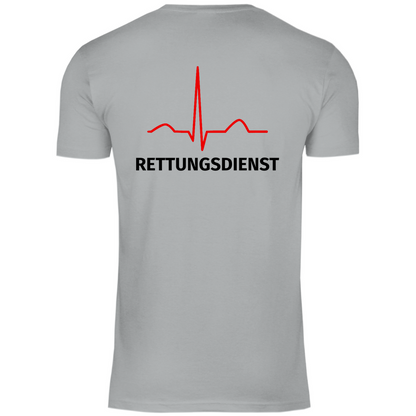 Herren T-Shirt - EKG Rettungsdienst
