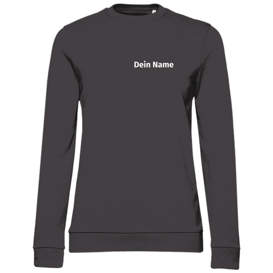 Damen Sweatshirt - Freiwillige Feuerwehr Weiß (Personalisierbar)