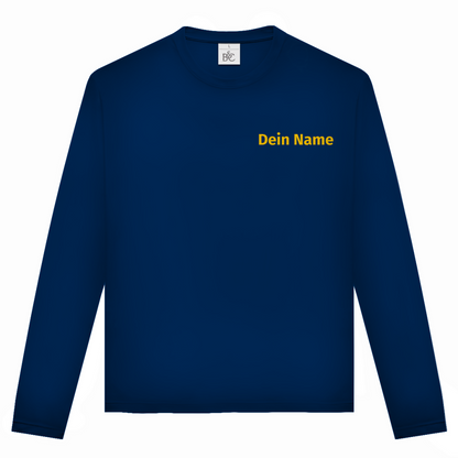 Unisex Langarmshirt - Freiwillige Feuerwehr Gelb [Personalisierbar]