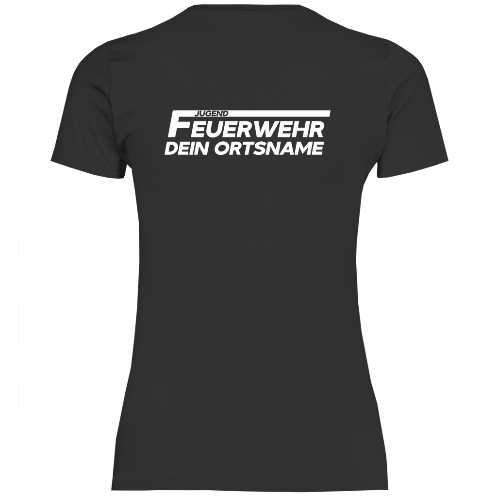 Damen T-Shirt - Jugendfeuerwehr [Personalisierbar]