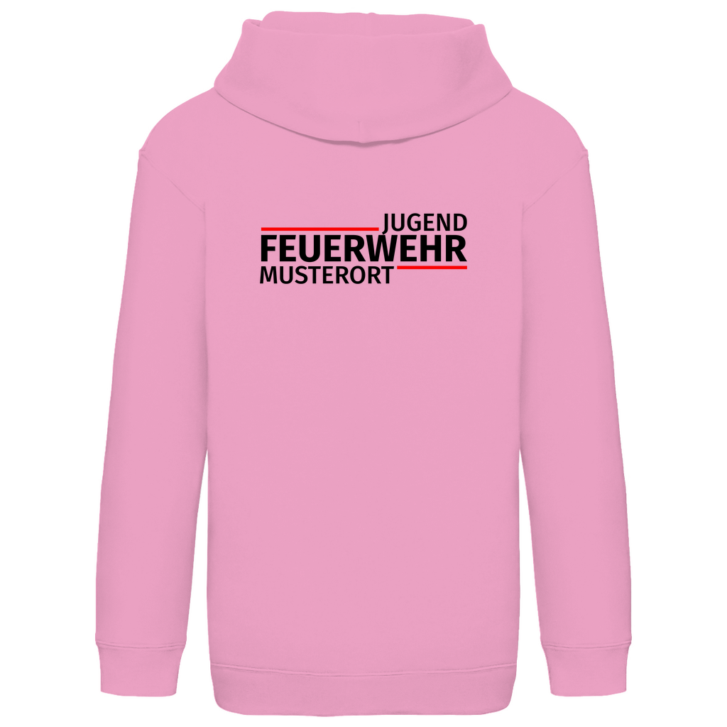 Kinder Hoodie - Modern Jugendfeuerwehr [Personalisierbar]