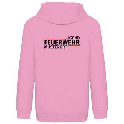 Kinder Hoodie - Modern Jugendfeuerwehr [Personalisierbar]