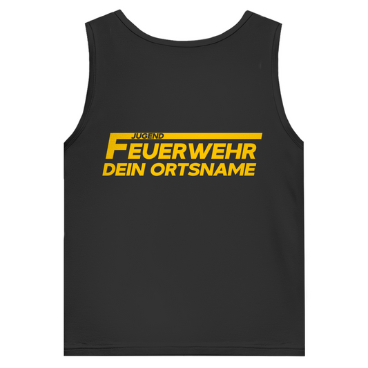 Herren Tank Top - Jugendfeuerwehr Gelb [Personalisierbar]