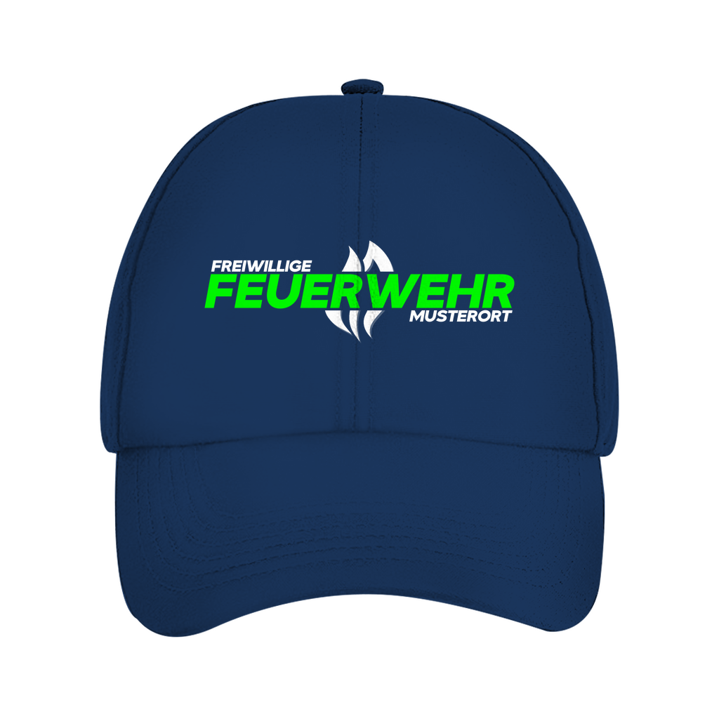 Dad Cap - Flamme Freiwillige Feuerwehr Grün [Personalisierbar]
