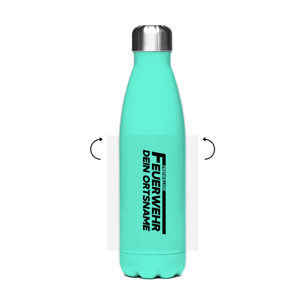 Edelstahl-Thermoflasche - Freiwillige Feuerwehr [Personalisierbar]