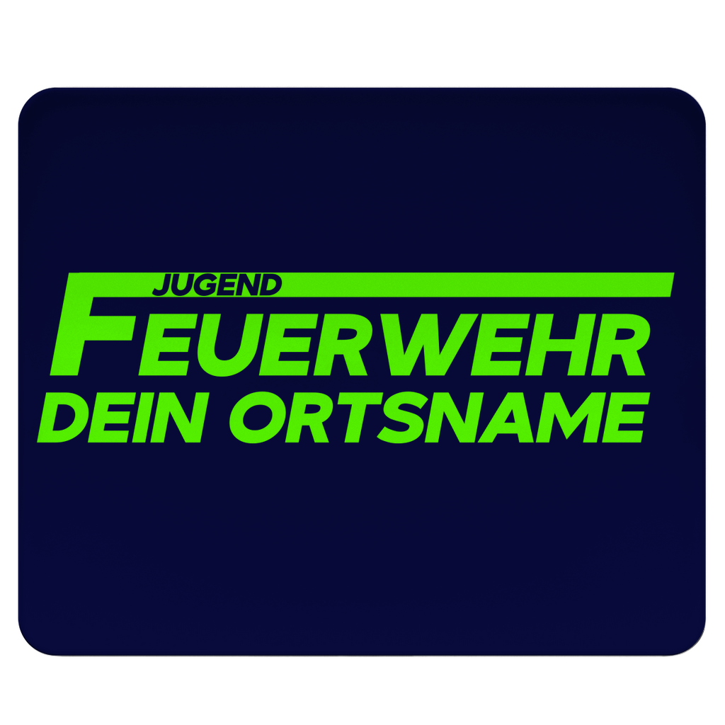 Mousepad - Jugendfeuerwehr Grün [Personalisierbar]