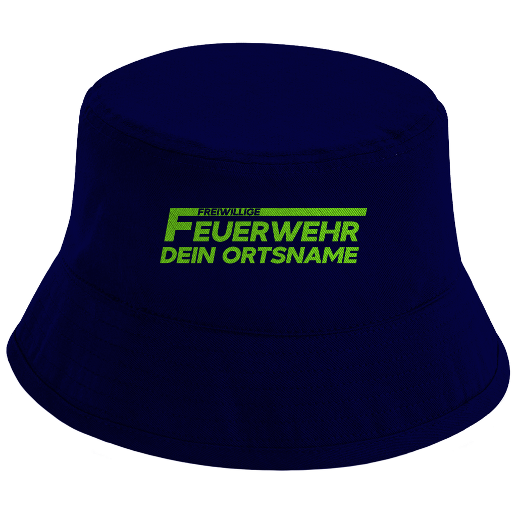 Bucket Hat - Freiwillige Feuerwehr Grün [Personalisierbar]