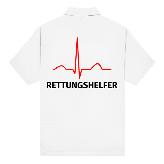 Unisex Poloshirt - EKG Rettungshelfer