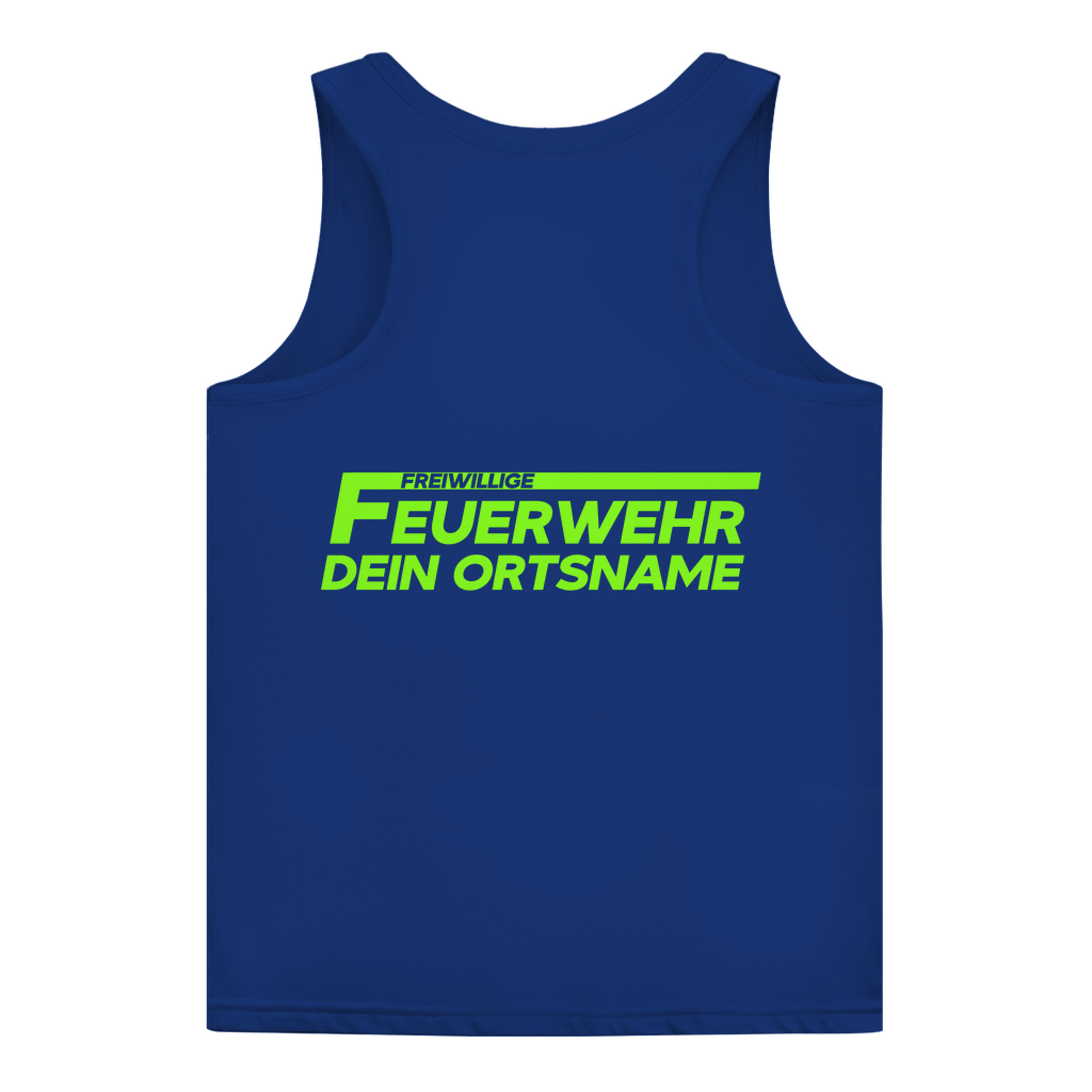 Damen Tank Top - Freiwillige Feuerwehr Grün [Personalisierbar]