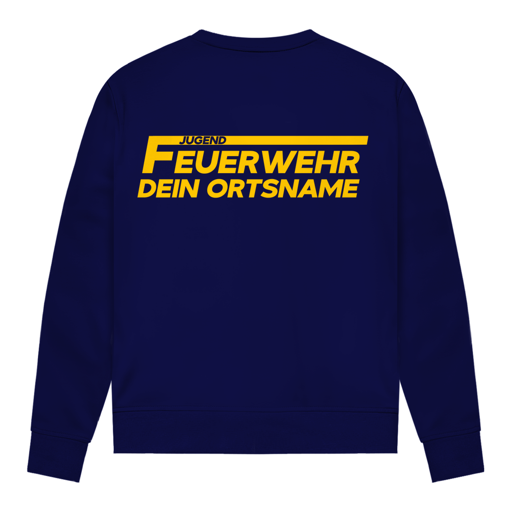 Damen Sweatshirt - Jugendfeuerwehr Gelb [Personalisierbar]