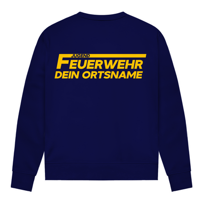 Damen Sweatshirt - Jugendfeuerwehr Gelb [Personalisierbar]