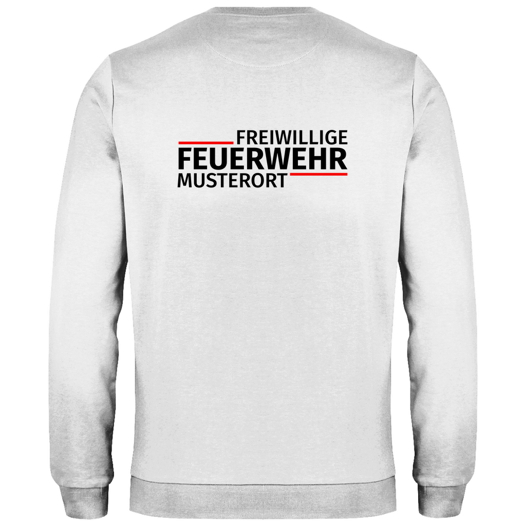 Herren Sweatshirt - Modern Freiwillige Feuerwehr [Personalisierbar]