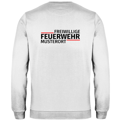 Herren Sweatshirt - Modern Freiwillige Feuerwehr [Personalisierbar]