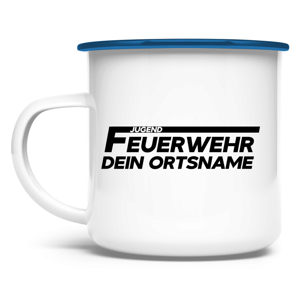 Emaille Tasse - Jugendfeuerwehr [Personalisierbar]