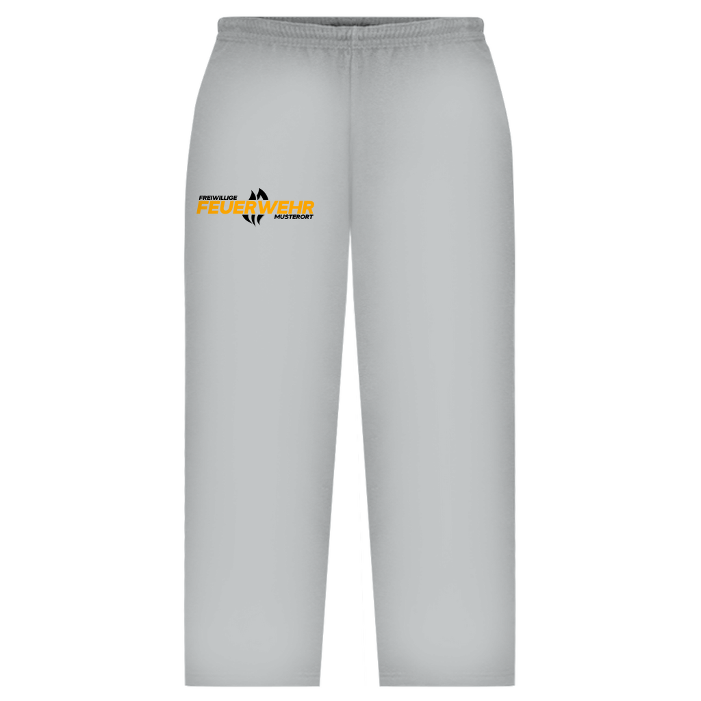Oversize Sweatpants - Flamme Freiwillige Feuerwehr Gelb [Personalisierbar]