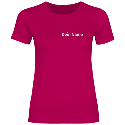 Damen T-Shirt - Freiwillige Feuerwehr Grün (Personalisierbar)