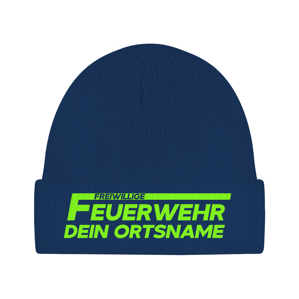 Beanie - Freiwillige Feuerwehr Grün [Personalisierbar]