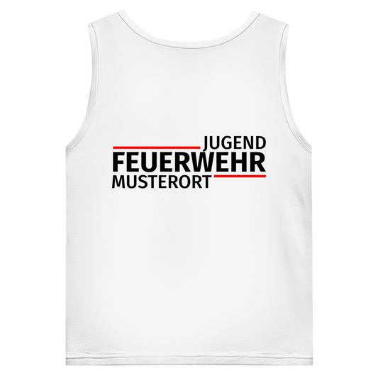Herren Tank Top - Modern Jugendfeuerwehr [Personalisierbar]